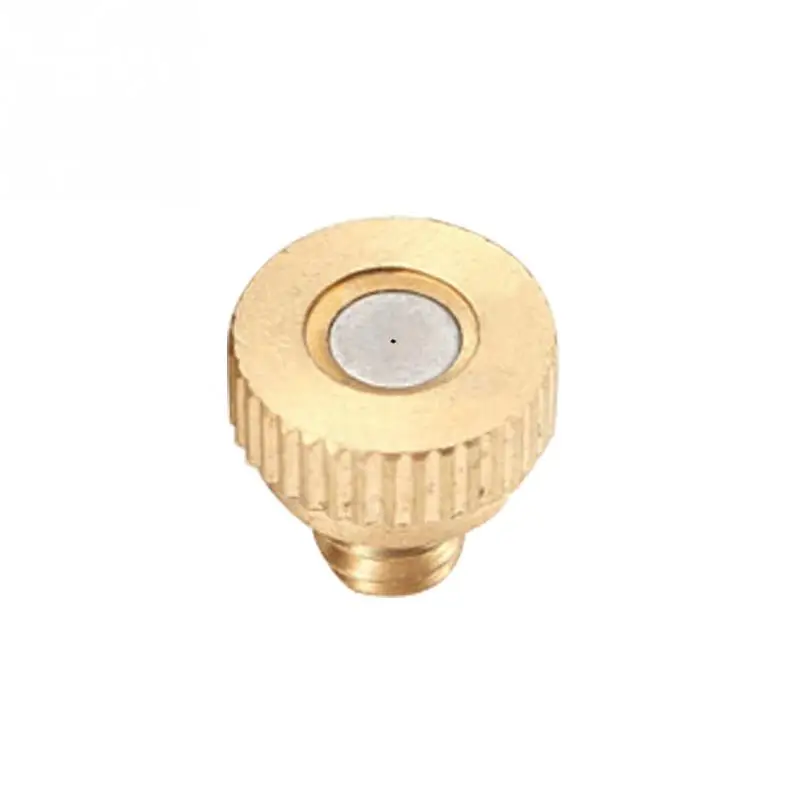 5pcs/set 3/16 Inch 4Sizes Brass Atomization Spray Nozzles Garden Cooling Misting Sprinkler Watering Accessories | Дом и сад