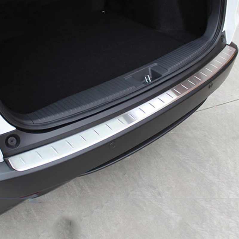 Для Honda HRV HR-V Vezel 2014 2015 2016 Нержавеющая сталь внешний Задний Бампер Подоконник