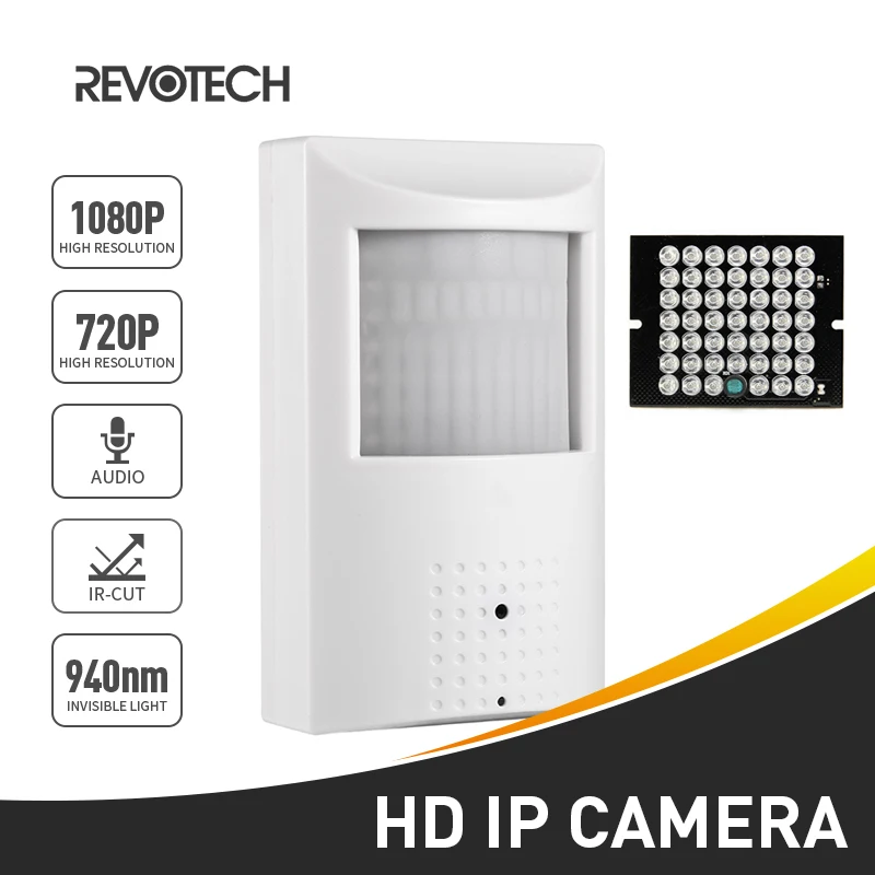 Аудио 940nm Невидимый 1080P ИК IP Камера 2.0MP светодиодный Ночное видение ИК Крытый безопасности P2P CCTV Системы видео камера видеонаблюдения HD камера