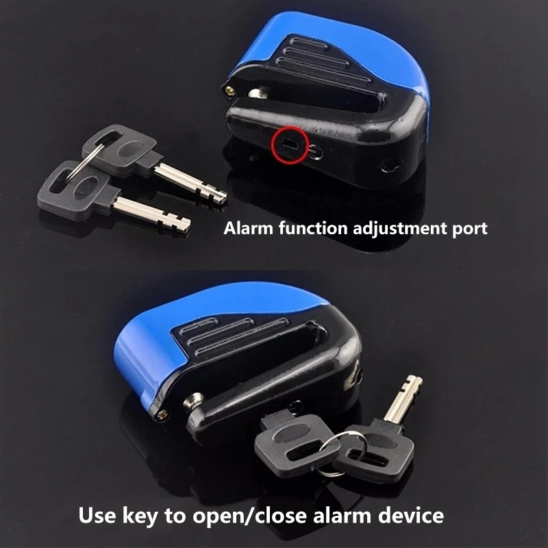 FLGT-New Motorcycle Scooter Bicycle Anti-theft Wheel Disc Brake Lock Security Alarm | Спорт и развлечения