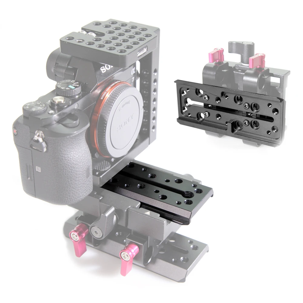 БЫСТРОРАЗЪЕМНАЯ пластина SmallRig (стиль Manfrotto) для камеры Dslr клетка/опорная система