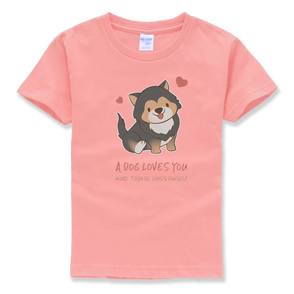 Футболка для собак и мам Border Collie Lab Mix одежда щенков Чиби каваи/футболка