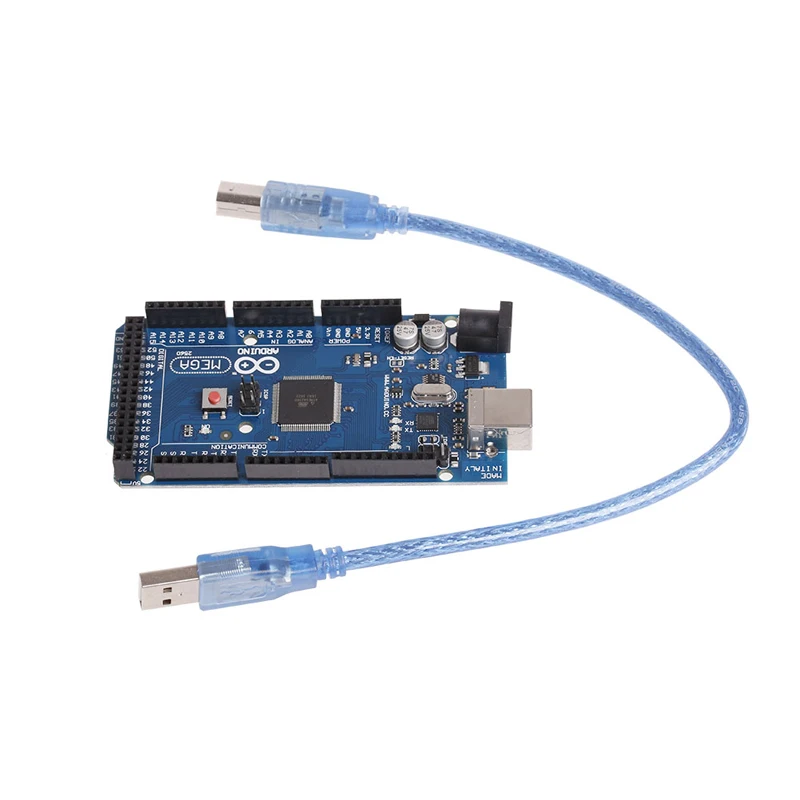 Стандартная плата Mega 2560 R3 Mega2560 REV3 + USB-кабель совместимый с arduino хорошее качество