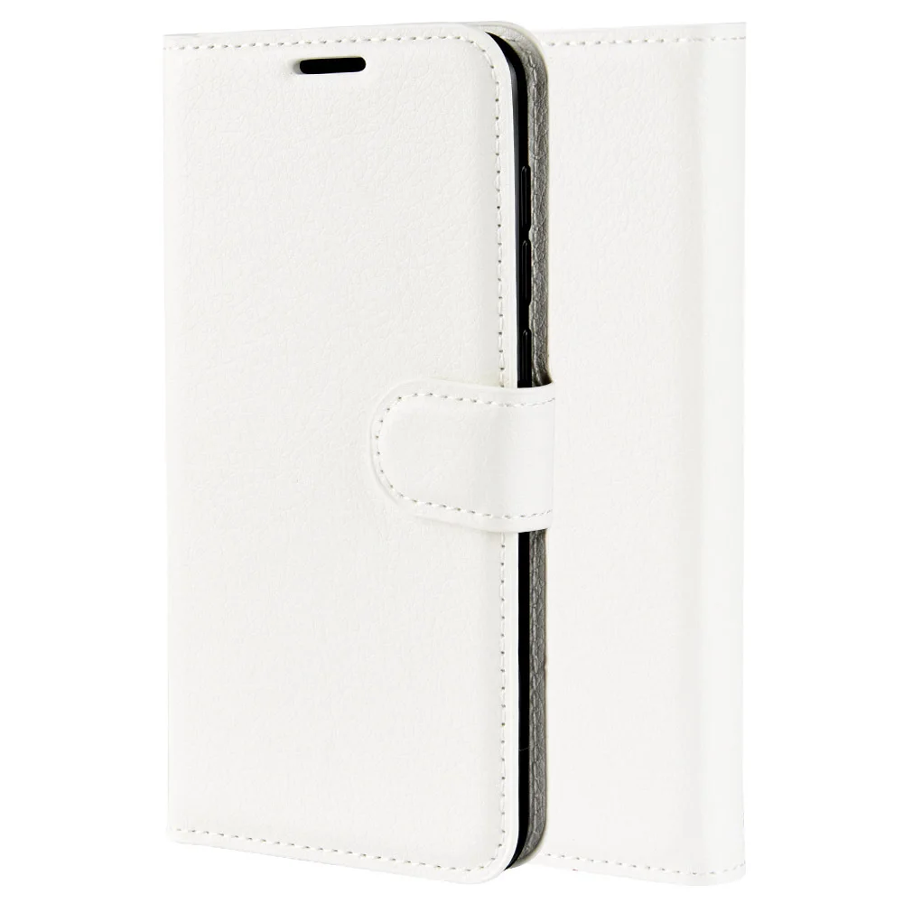 For Motorola One Power Moto One Vision Wallet Phone Case Flip Leather Fundas Capa Coque For P40 P40 Play P40 Power - Цвет: Белый