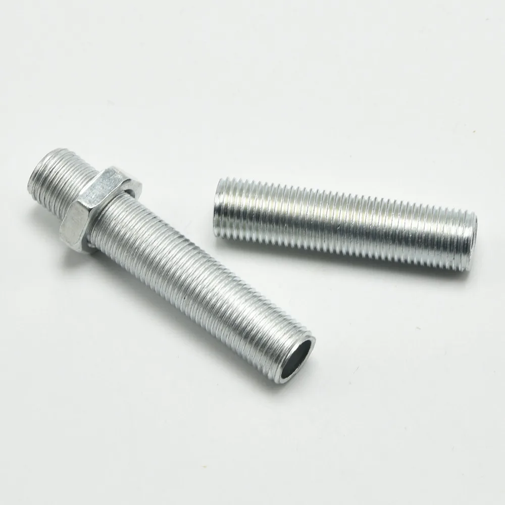 

M10 Lamp Screw Bolts 10MM Diameter Tooth Tube Zinc Alloy M10 Male Thread Tooth Tubes Lighting Accessories 60pcs Free Shipping