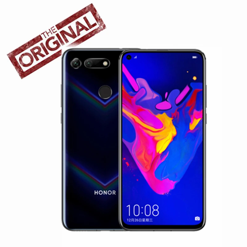 Honor View 20, Смартфон Honor V20, Android 9, 6 ГБ/8 ГБ ram, 128 ГБ/256 ГБ rom, Поддержка NFC, быстрая зарядка, мобильный телефон