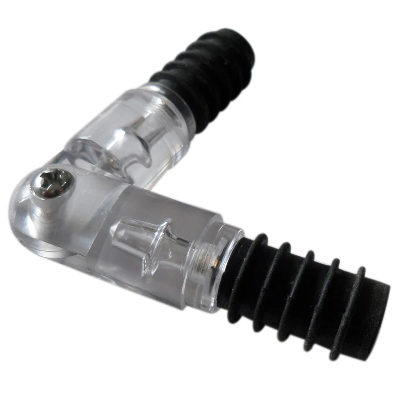 transparent 2 шт D16mm карниз декоративный угловой кусок, украшение окна - Цвет: transparent