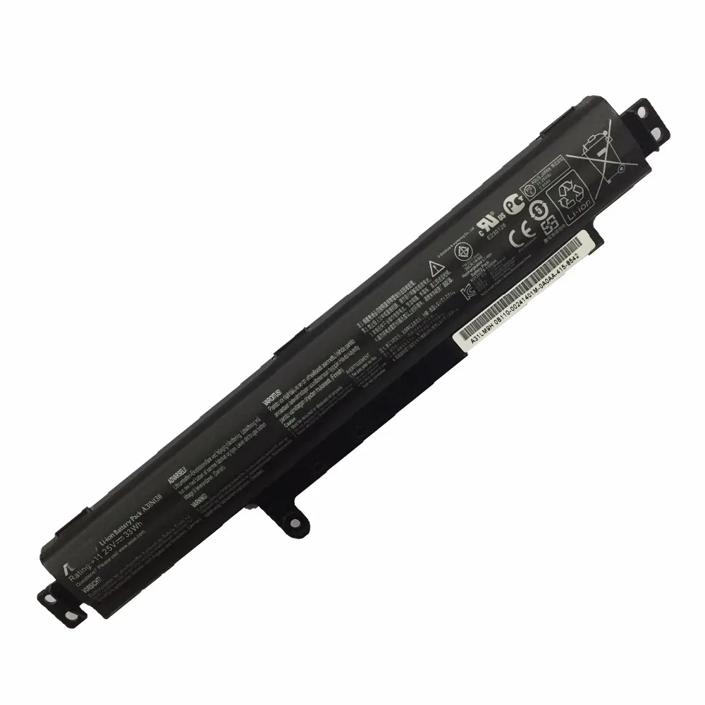 11 25 V 33WH 3000 мА/ч A31N1311 новый оригинальный аккумулятор для ноутбука ASUS X102B F102BA VivoBook