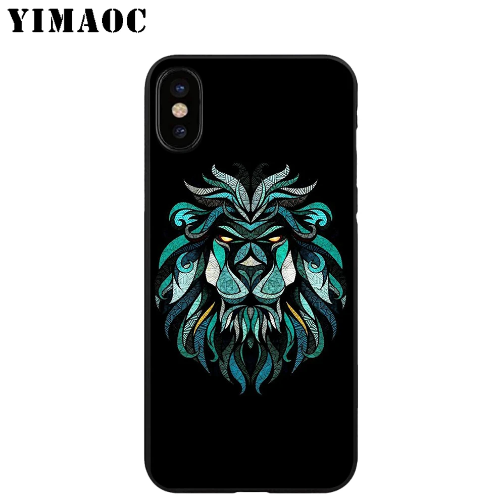 YIMAOC Rick Joker Abstract Cool Soft TPU Black Silicone Case for iPhone X or 10 8 7 6 6S Plus 5 5S SE Xr Xs Max |