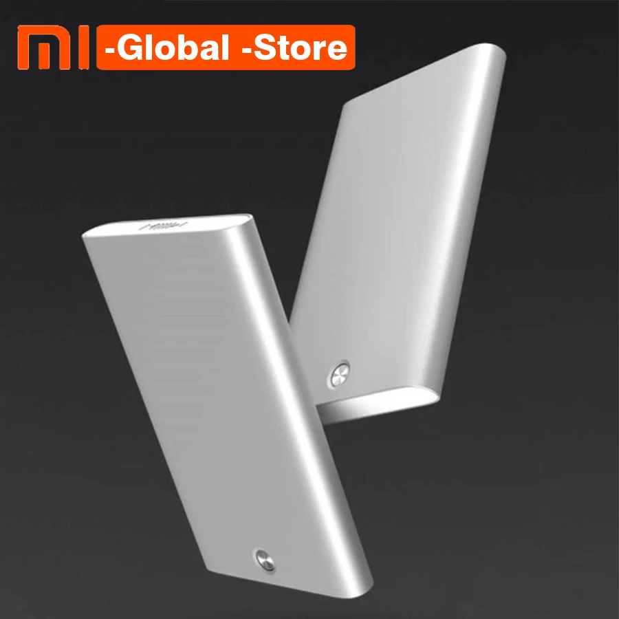 Оригинальный креативный портативный чехол для визиток Xiaomi тонкий алюминиевый