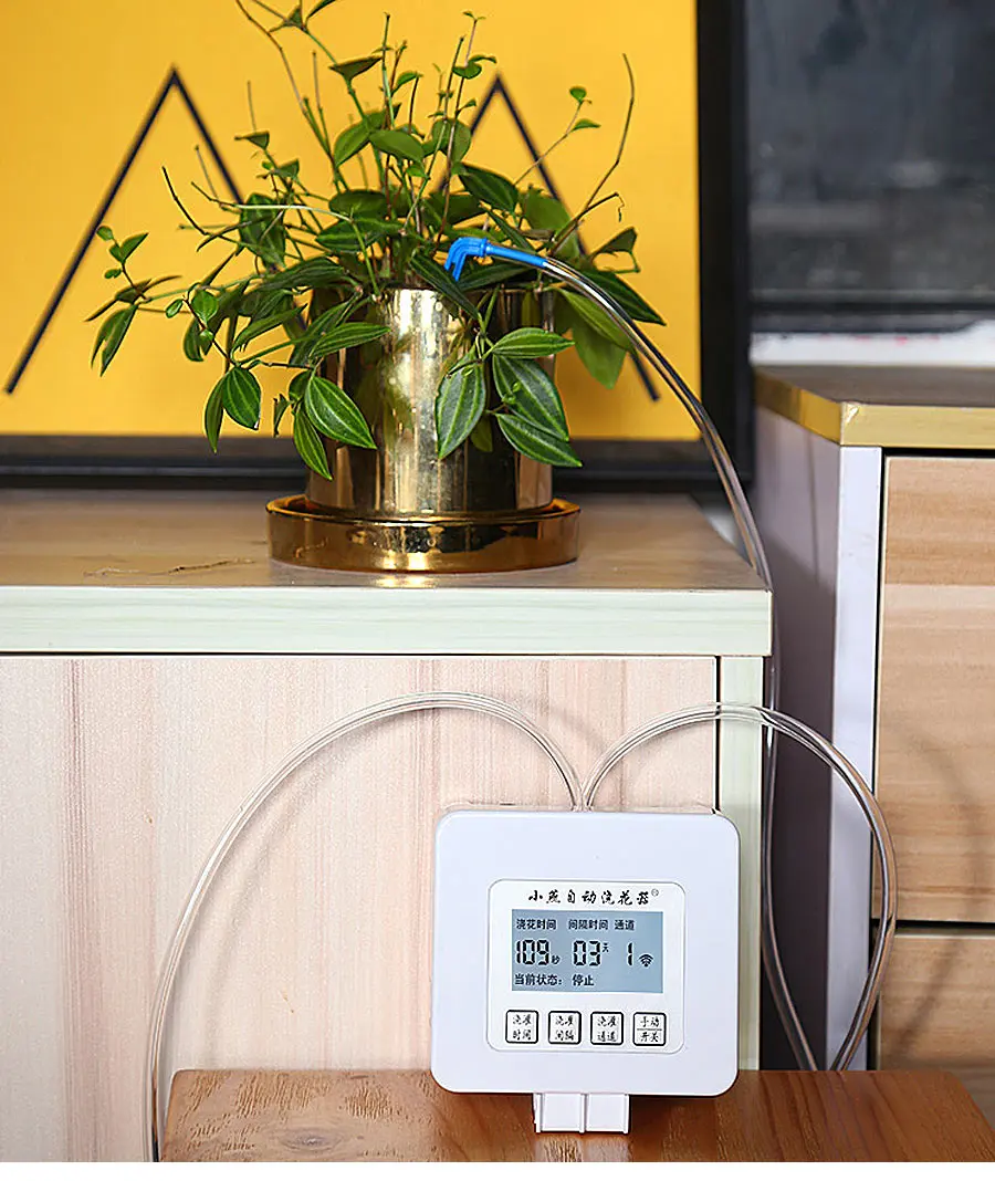 Приложение Smart Wifi пульт дистанционного управления многоканальный Капельное орошение садовое растение Utomatic Капельное орошение система водяной насос таймер инструмент