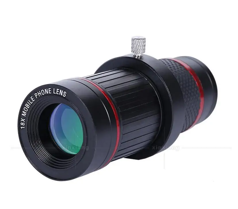 18 Times Photograph videotape Telescope 18X 38mm Outdoor Monocular with mobile phone Camera Handset Clip Clamp Tripod |