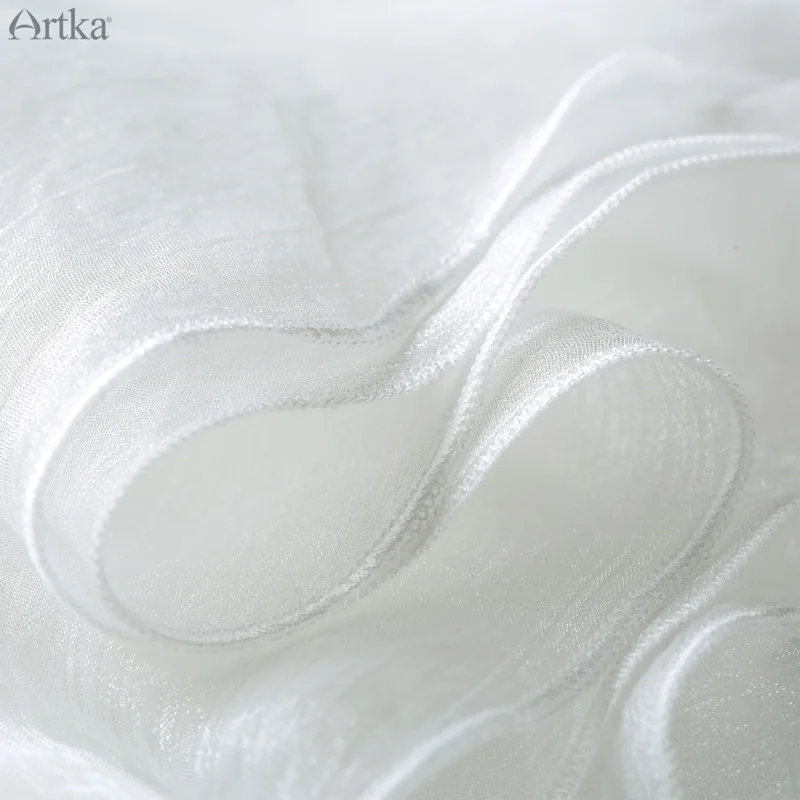 ARTKA/ летнее шифоновое платье до колена с коротким рукавом и цветочным рисунком в винтажном стиле LA11277X