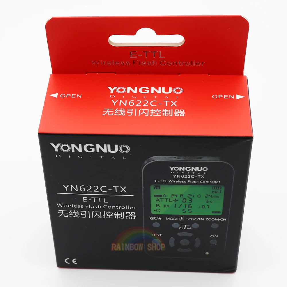 Yongnuo YN 622C TX YN622C lcd беспроводной e ttl контроллер вспышки вспышка триггер передатчик
