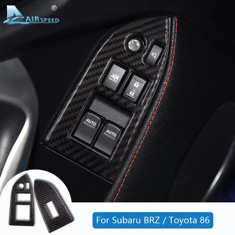 Airspeed для Subaru BRZ аксессуары наклейки Toyota 86 Углеволокно внутренняя отделка