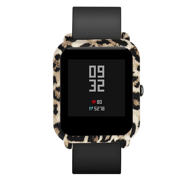 5 PC Camo Watch защитный чехол для Xiaomi Huami Amazfit Bip Bit Молодежные умные часы с печатью Замена протектор оболочка Капа - Цвет: 5