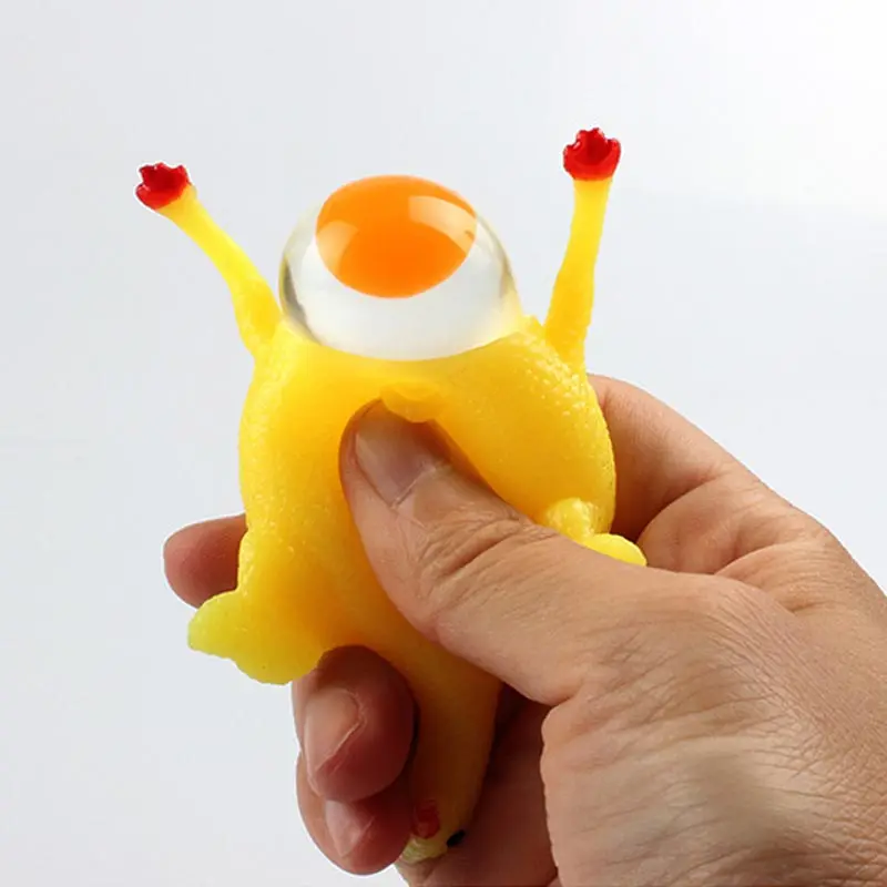 

Surprise Toy Anti Stress Squeeze Toys Chicken and Eggs Funny Squishy Novelty toy Autism Mood Squeeze Relief Oyuncak