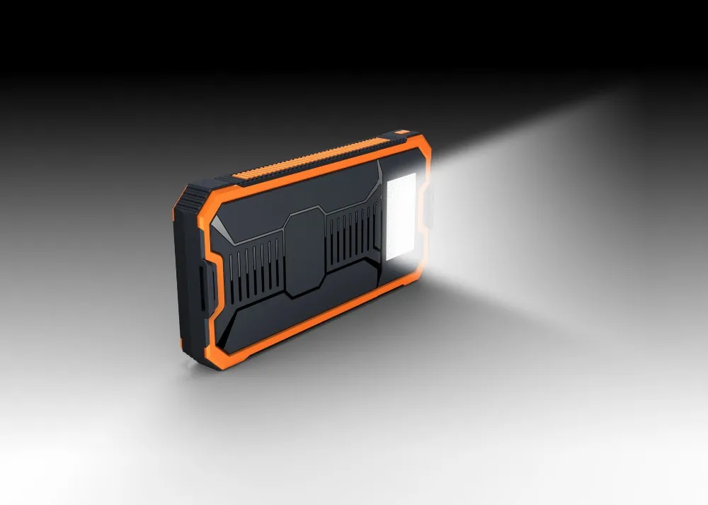 Лучшая цена водонепроницаемый 30000 mah Солнечный Банк питания зарядное устройство