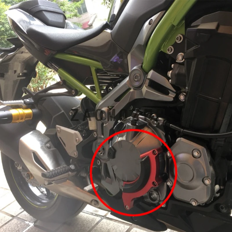 Для Kawasaki Z900 ЧПУ Алюминий правой двигателя чехол гвардии Обложка двигателя крушение Рамка протектор слайдер падение защиты