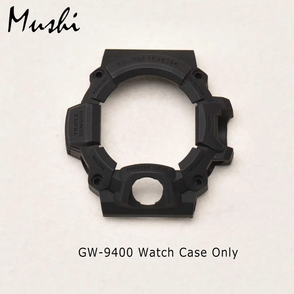 Watch Case GW-9400 MS силиконовый резиновый ремешок для часов Casio GW-9400, черный мужской спортивный чехол для часов с металлической пряжкой для дайвинга - Цвет ремешка: Watch Case GW-9400