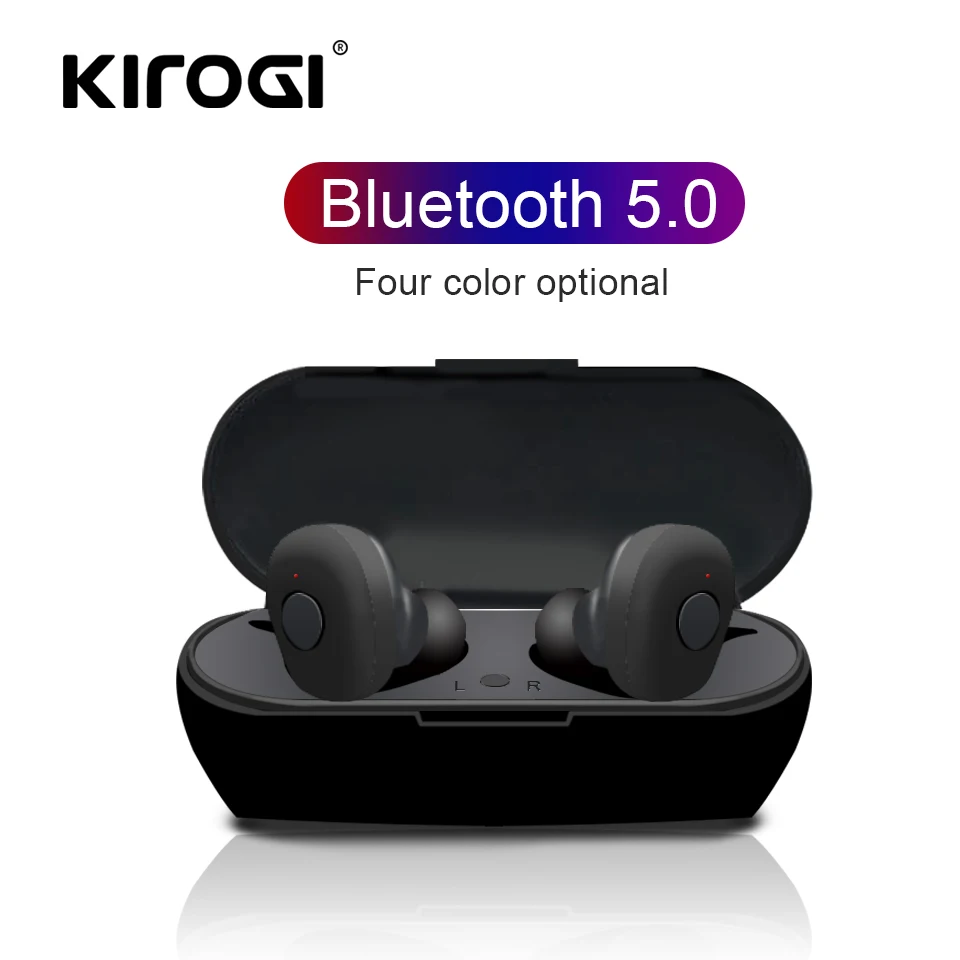 KIROGI TWS Bluetooth V5.0 гарнитура спортивные беспроводные наушники 3D стерео мини вкладыши