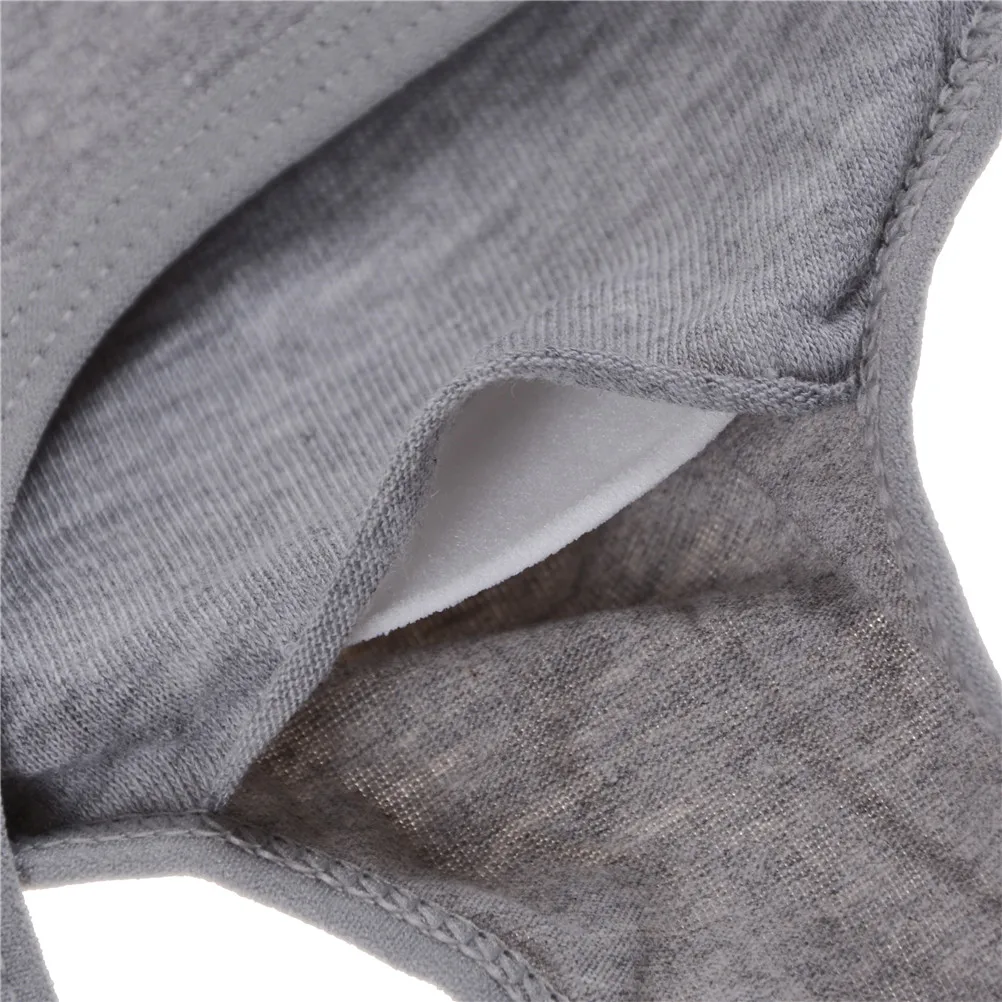 Бесшовное нижнее белье хлопковый классический бюстгальтер без рукавов