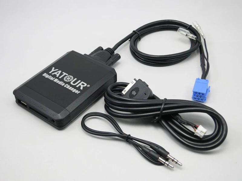 

Зарядное устройство Yatour для iPod, iPhone, USB, SD, цифровой медиапроигрыватель для Renault, Siemens, VDO, Dayton, 8-контактный аудиоплеер, Bluetooth