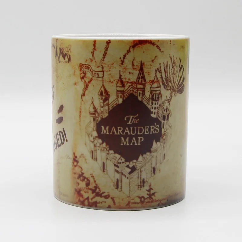 Кофейные кружки с изображением старых Маров термочувствительные чашки