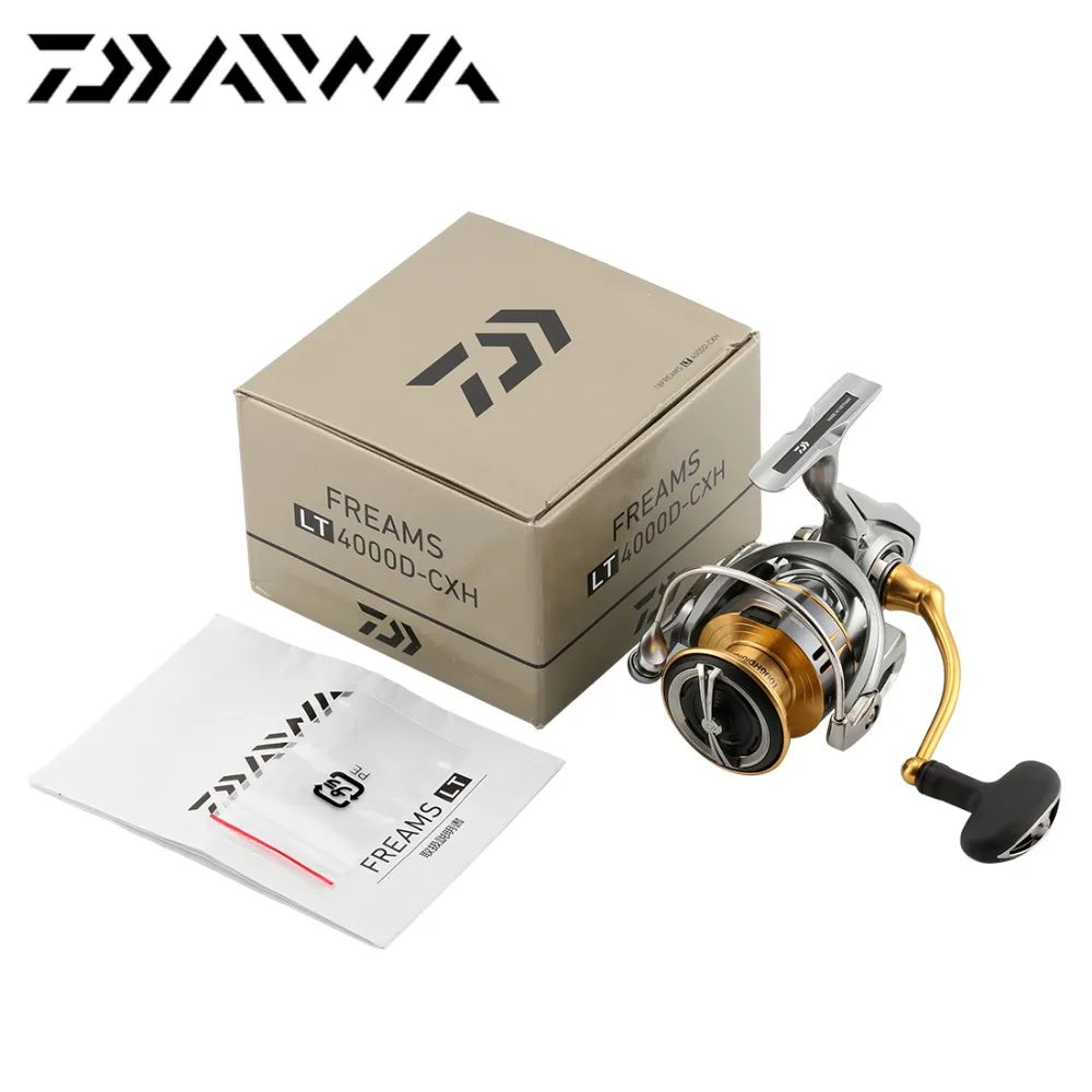 18 Новое поступление DAIWA FREAMS LT 2500S XH DH 2500D 3000D C 4000D CXH спиннинговая Рыболовная катушка