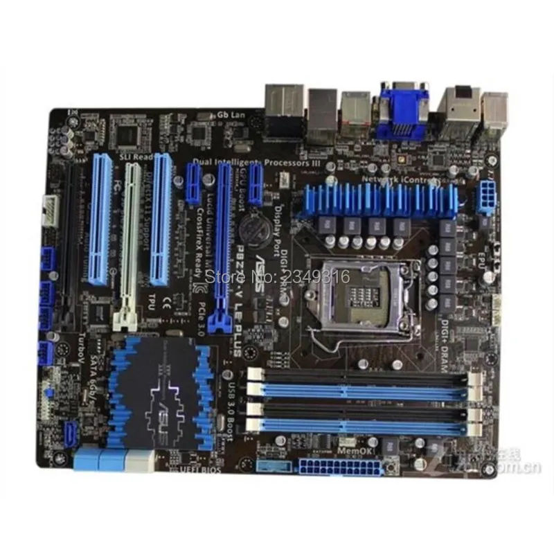 Для Asus P8Z77-V LE PLUS настольная материнская плата LGA 1155 DDR3 32GB USB3.0 Z77 материнская плата