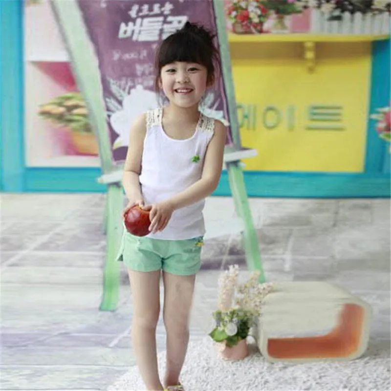 Candy Colors 0-3Y Girls Kids Baby Hollow Out Lace Sleeveless Tank Vest Tops Summer Princess party Dress Toddler Dresses | Детская одежда