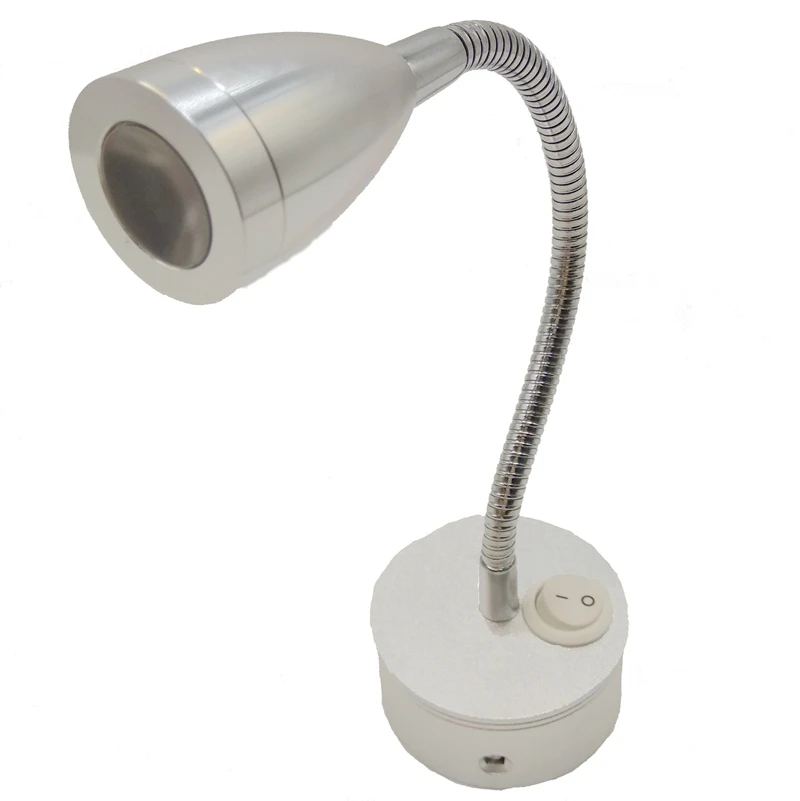 12 V 24 110 220 3 W Настенный светодиодный гусиный свет|Комнатные настенные LED -лампы| |