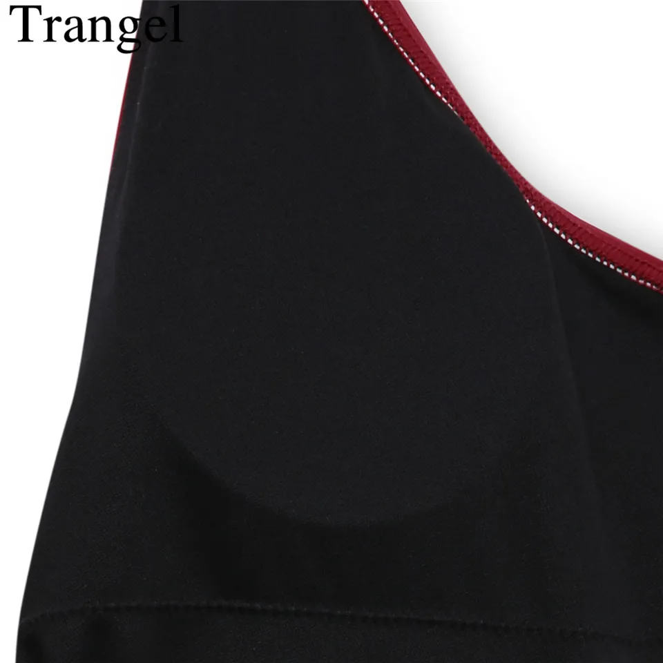 Trangel сексуальный глубокий v образный купальник женский с открытой спиной