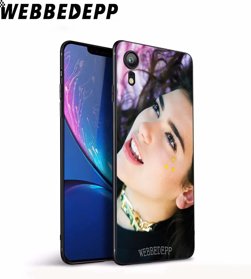 5 Мягкий чехол WEBBEDEPP Dua Lipa для iPhone 5 5S 6 6S 7 8 Plus X XS 11 Pro MAX XR - Цвет: 5