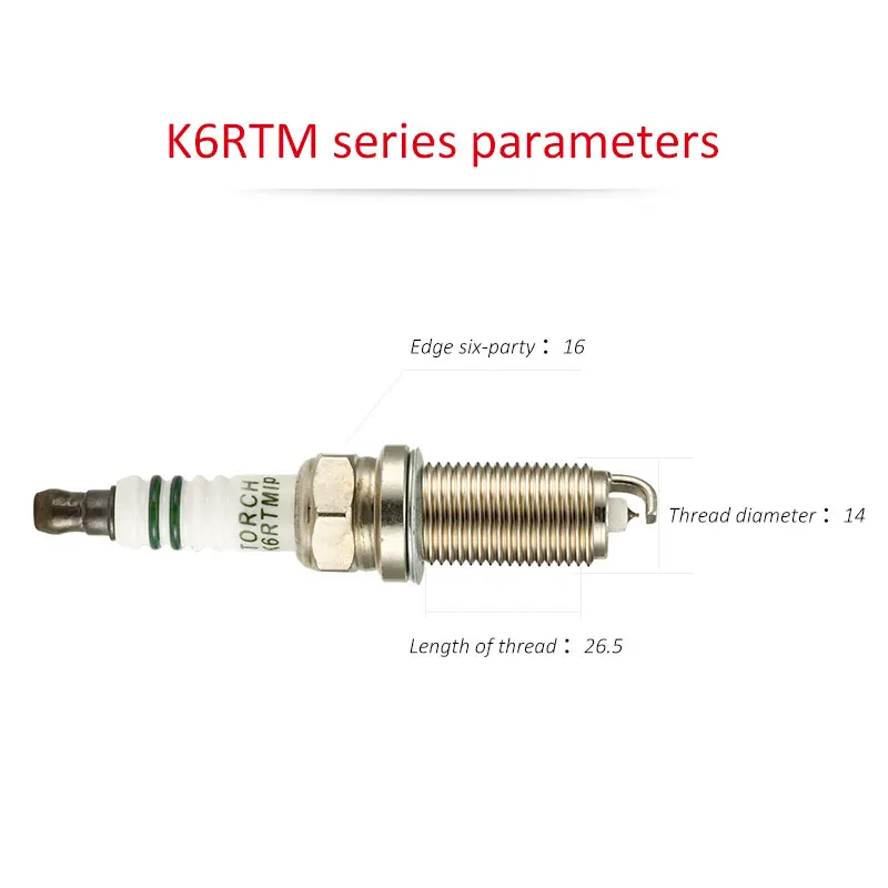 4 шт/6 шт Китай оригинальные свечи зажигания TORCH K6RTM3/FR7NII33X/SILFR6C11/VFKH20|Свечи и