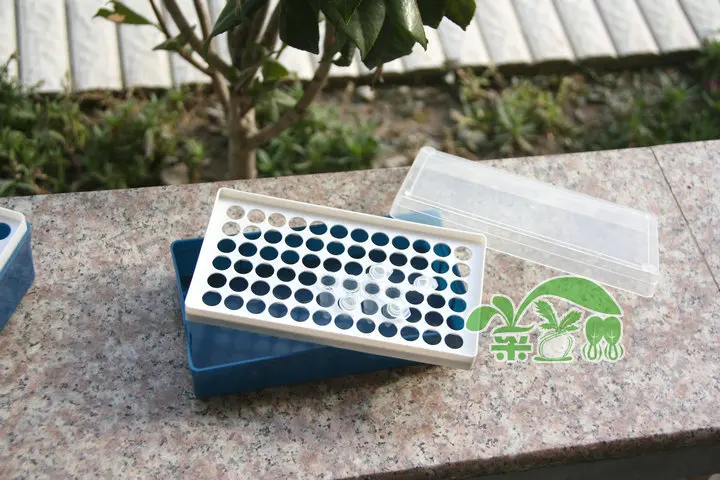 Бесплатная доставка 1 шт. коробка для хранения семян в бутылках большой или