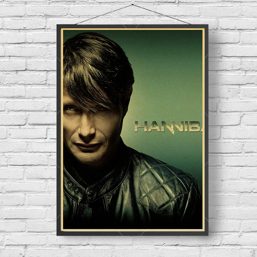 Винтажные плакаты Hannibal Hugh dancy ужасные триллеры украшения для дома Крафтовая