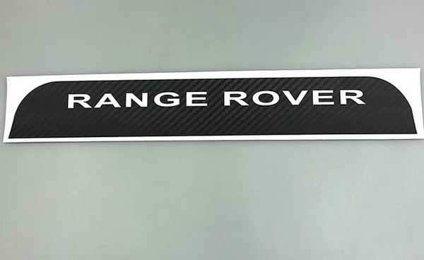 3D наклейка на автомобильный тормозной светильник из углеродного волокна для Range Rover Evoque 2012- Range Rover Sport 2010