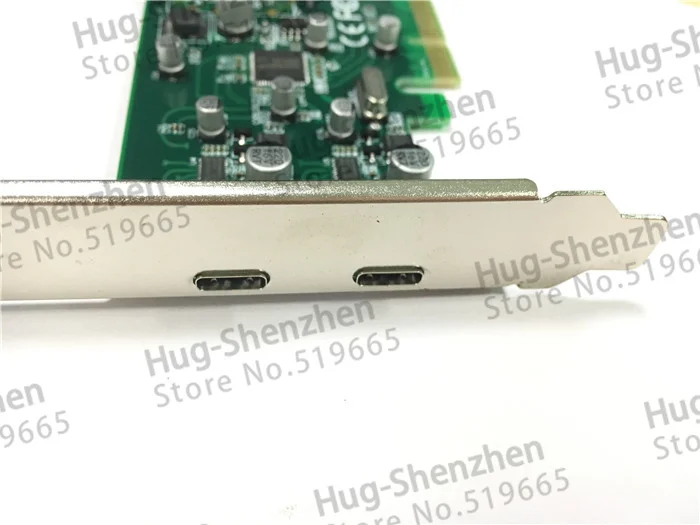 2 порта адаптер USB 3 1 Type C PCI express Card pci e 4x к usb3.1 супер скорость для MAC PRO OSX 10 9 14|pci card|pci-e