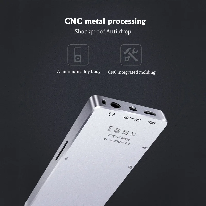 Mahdi M220 MP3 плеер без потерь APE 8G полностью металлический HiFi музыкальный плеер с наушником TF карта проигрыватель электронных книг