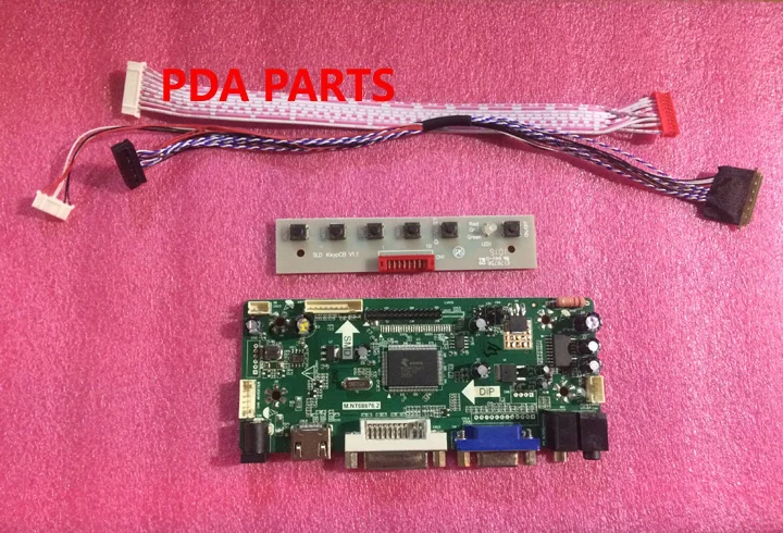Плата драйвера аудиоконтроллера ЖК-дисплея HDMI VGA DVI M.NT68676 для телефона LTN156AT05 1366*768