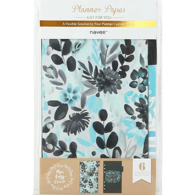 

Never A6 Sea 6 loose Leaf Separator Pages 6 Sheets Divider Paper Pages Yiwi