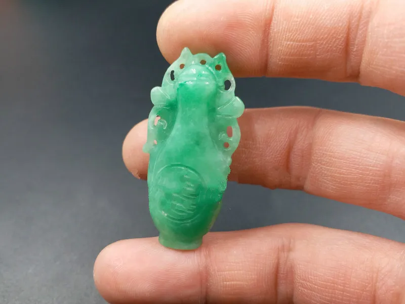 Купить кулон отправляется цепь ручная скульптура нежная зеленая ваза ожерелья