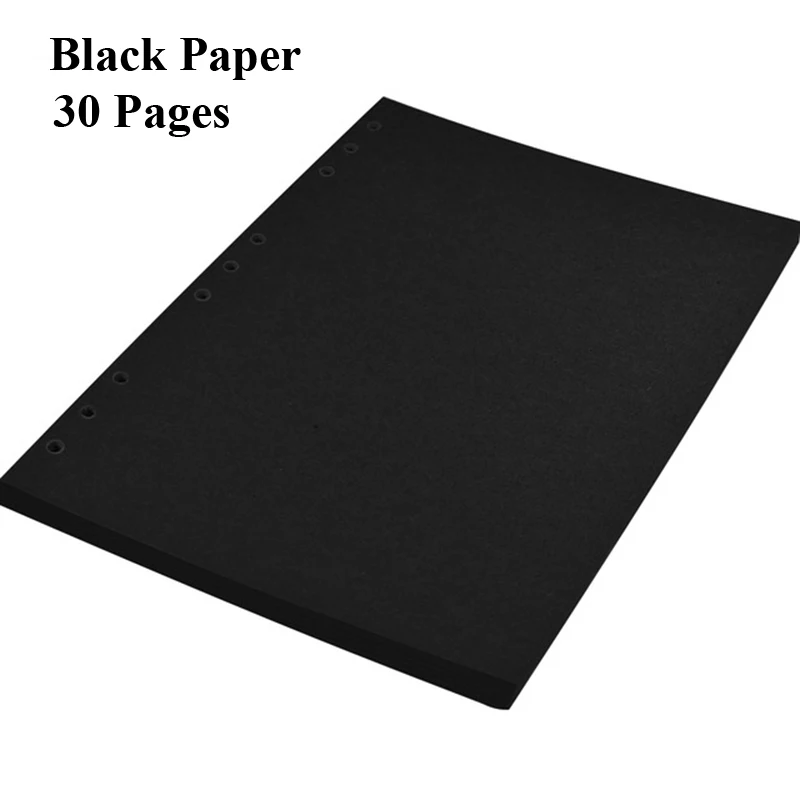 paper-black 30 страниц пустой/вкладыш фотоальбом Scarpbook ручной работы/свадьба/DIY/самоклеющиеся/Бумага Фотоальбом Обложка крафт альбом для фотографий - Цвет: paper-black