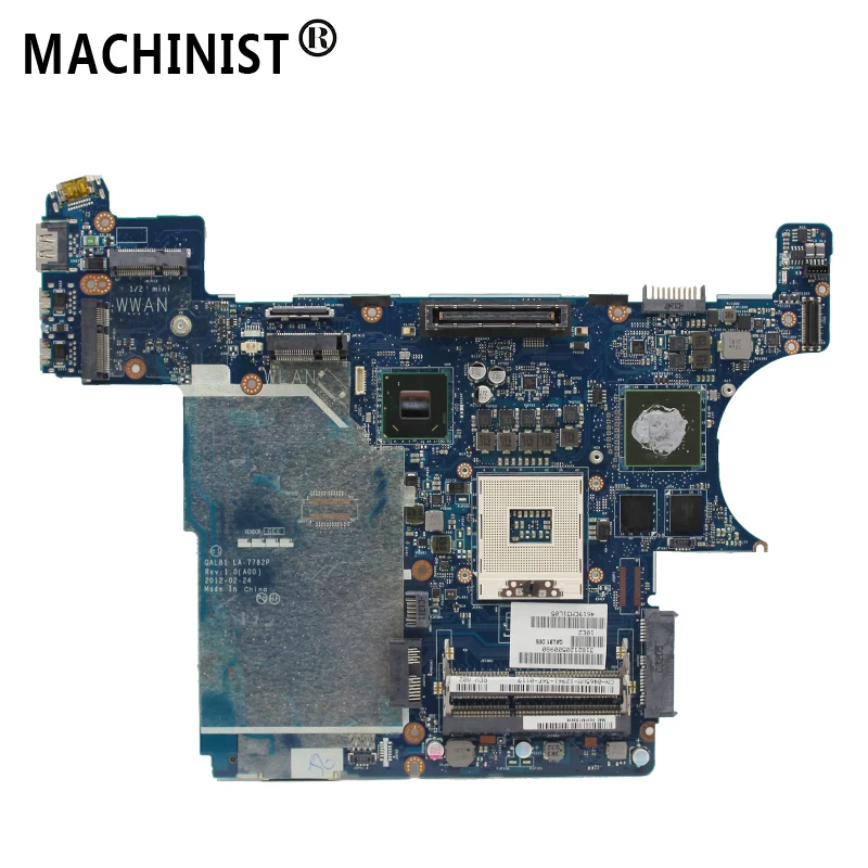 Оригинальная материнская плата для ноутбука Dell latitude E6430 MB NVS 5200 1GB QM77 PGA989 DDR3 0465VM QAL81