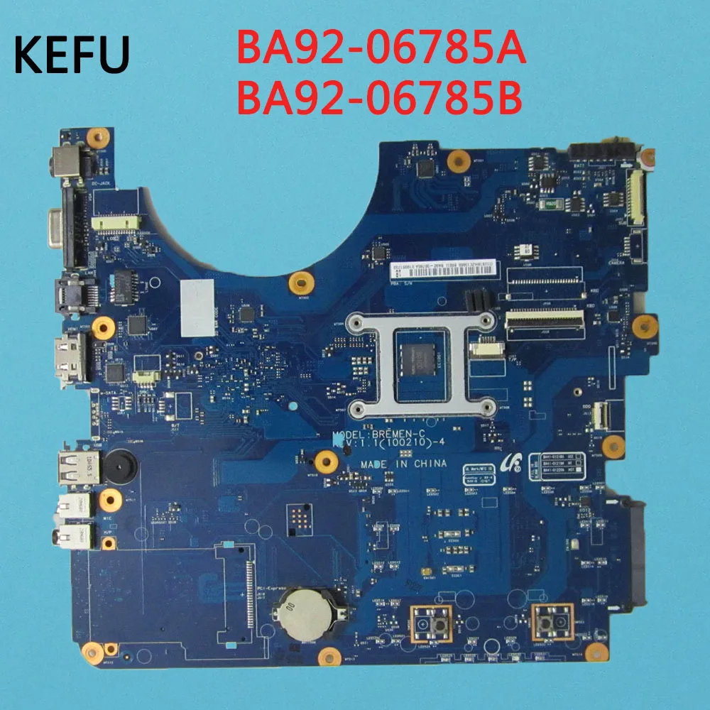 Материнская плата KEFU R540 для ноутбука SAMSUNG материнская HM55 BA41 01342A DDR3 тест