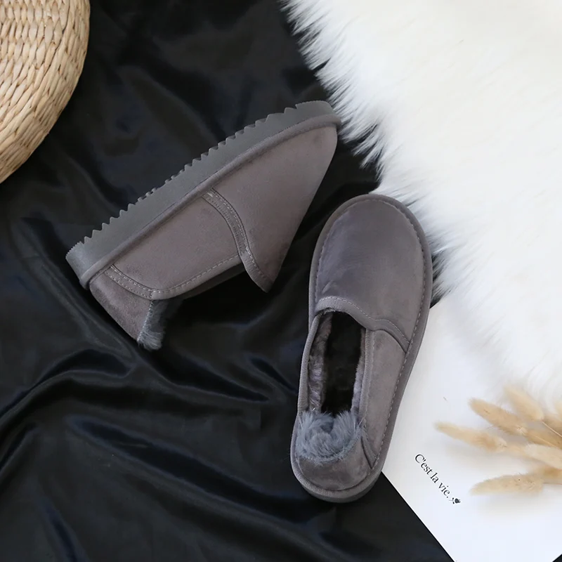 Новинка 2018 женские зимние ботинки толстая плюшевая зимняя теплая обувь модные
