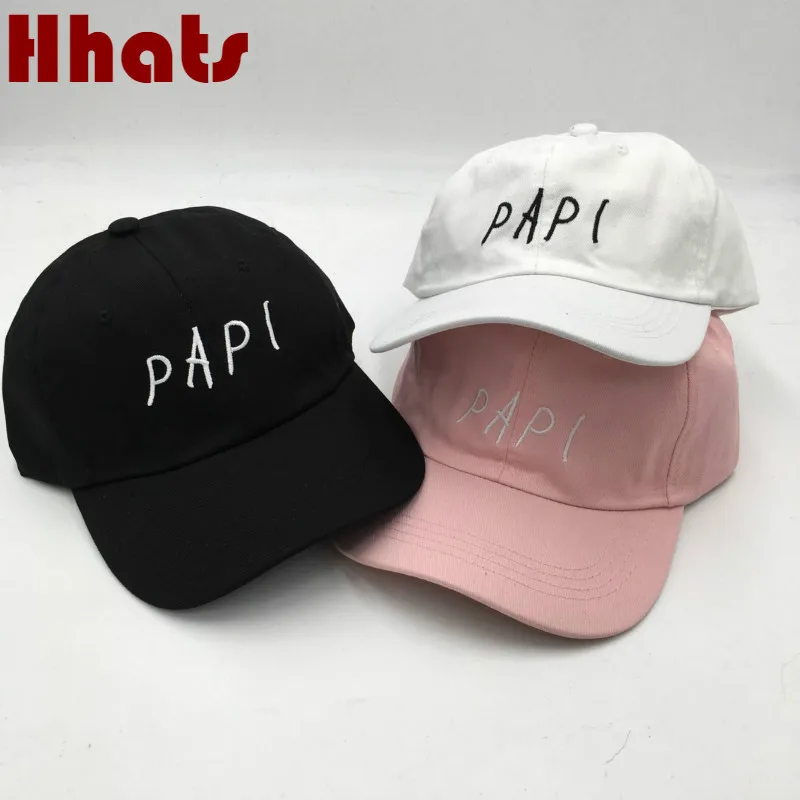 

the rapper baseball hat cap hip hop snapback trucker bone embroidery PAPI dad hat women men sport male cap K pop dropship