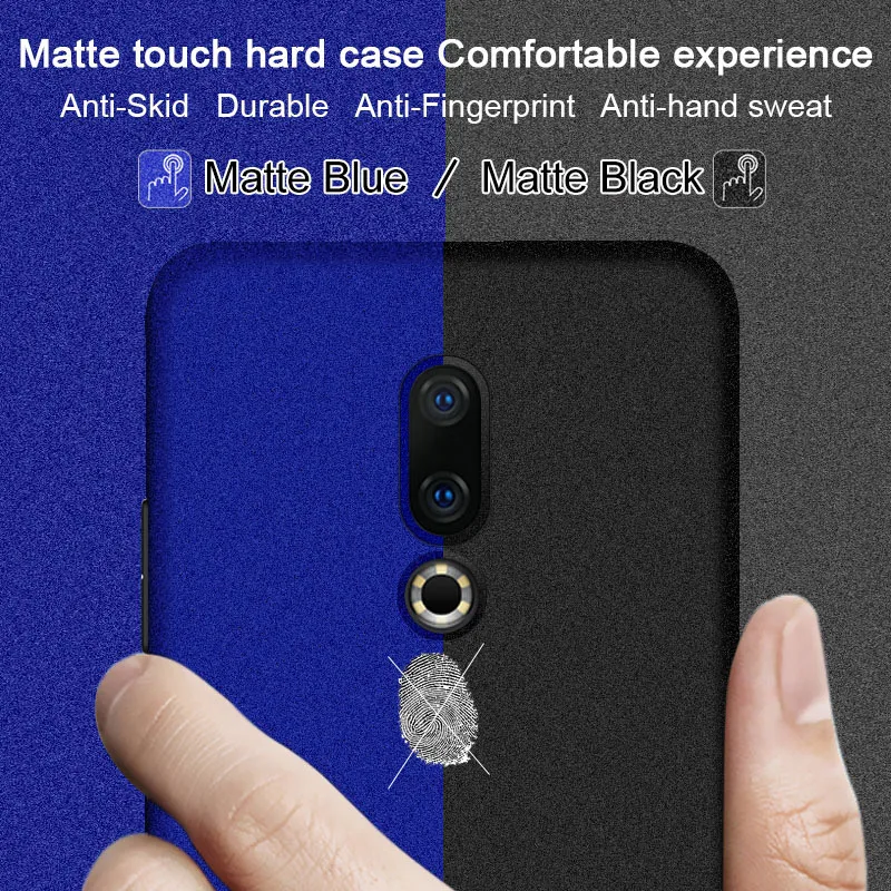 Imak ковбойский чехол для Meizu 16th Plus 16 матовый пластиковый защитный из поликарбоната
