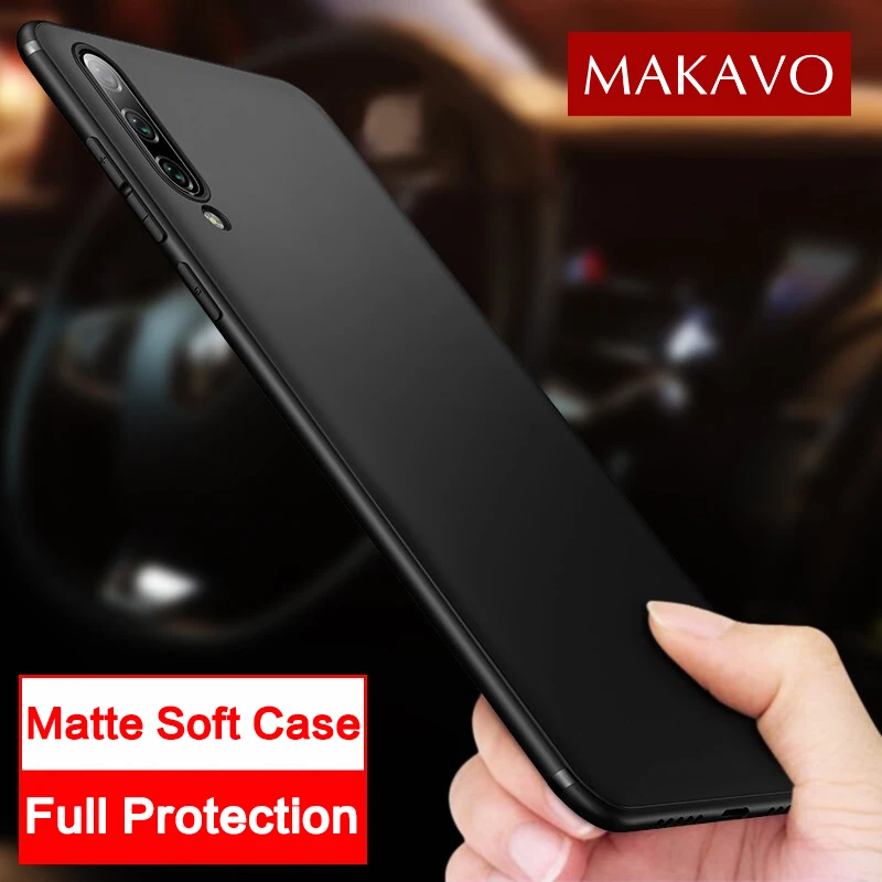 MAKAVO для Xiaomi mi A3 CC9 защитный чехол мягкое силиконовое покрытие Lite CC9e телефонные